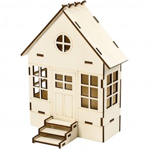 Trähus - Burspråk - 24cm