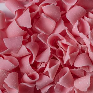 Belgiska chokladspån - Rosa m jordgubbssmak - PME - 85 g