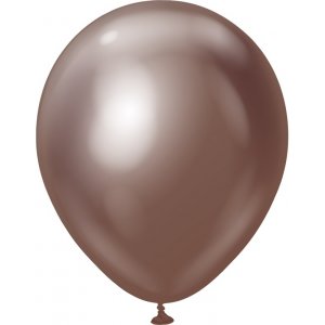 Ballonger enfärgade - Premium 30 cm - Chocolate Chrome - 10-pack