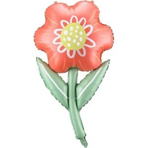 Folieballong - Blomma - 53x96 cm