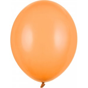 Miniballonger Pastell - Premium 12 cm - Ljusorange - 10-pack