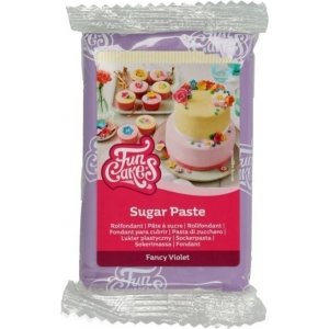 Sugarpaste/Sockerpasta - Fancy Violet - FunCakes - 250 gram