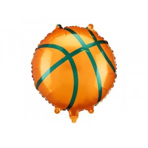 Folieballong - Basketboll - 35 cm