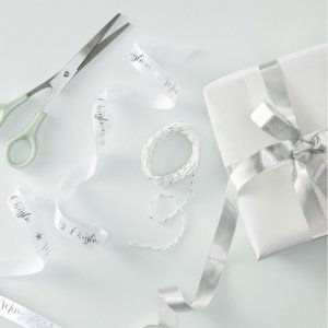 Presentsnörekit - Merry Christmas - Silver