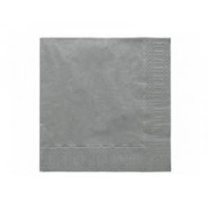 Servetter - Silver - 20-pack