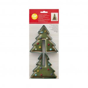 Utstickare - Wilton - 3D Julgran - 2-delad