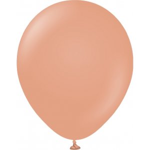 Ballonger enfärgade - Premium 45 cm - Clay Pink