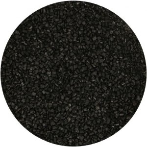 Sockerkristaller - Svarta - Funcakes - 80 g