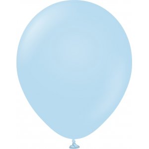Ballonger enfärgade - Premium 45 cm - Macaron Blue