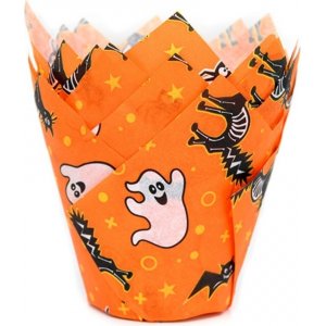 Muffinsformar Tulip-formade - Halloween - 36-pack