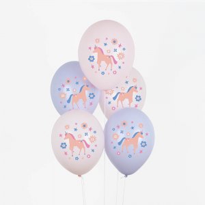 Ballongbukett - Enchanted Unicorn - 5 st