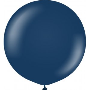 Ballonger enfärgade - Premium 90 cm - Navy - 2-pack