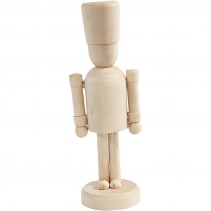 Träfigur - Nötknäppare - 13cm