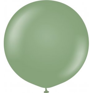 Ballonger enfärgade - Premium 90 cm - Eucalyptus - 2-pack