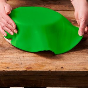 Utkavlad Sugarpaste - Ready Rolled - Spring Green - FunCakes - 36 cm