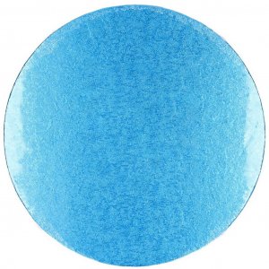 Tårtbricka - Klarblå - 30,5 cm