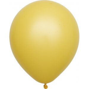 Miniballonger enfärgade - Premium 13 cm - Amber