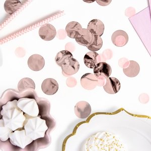 Konfetti - Metallic - Roséguld