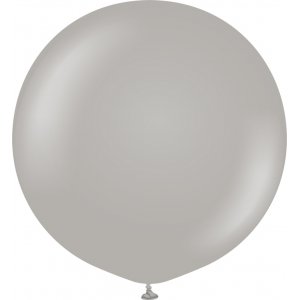 Ballonger enfärgade - Premium 90 cm - Grey - 2-pack