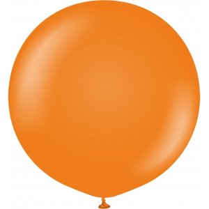 Ballonger enfärgade - Premium 60 cm - Orange