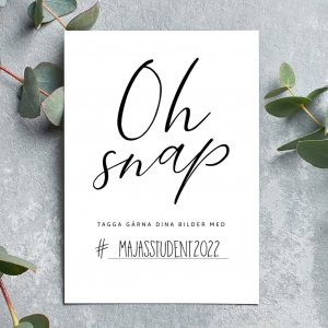 Instagramskyltar - 2-pack - Student
