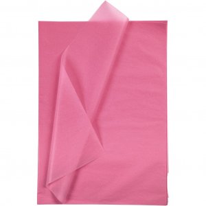 Silkespapper - 10 ark - Rosa
