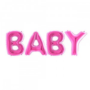 Ballonggirlang - BABY - Rosa