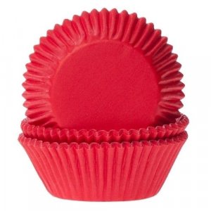 Muffinsformar - Röda - 50-pack