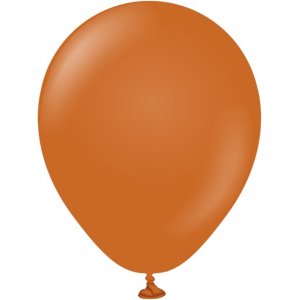 Miniballonger enfärgade - Premium 13 cm - Rust Orange