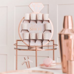 Shot wall - Blush Hen