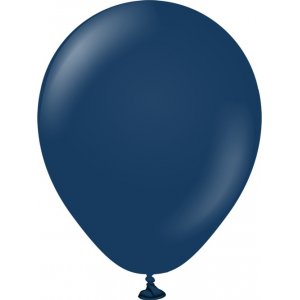 Miniballonger enfärgade - Premium 13 cm - Navy - 25-pack