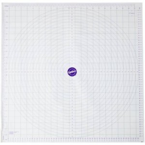 Roll & Cut Mat för Sockerpasta/Marsipan - 59x60 cm - Wilton