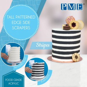 Sidoskrapa - Stripes - PME