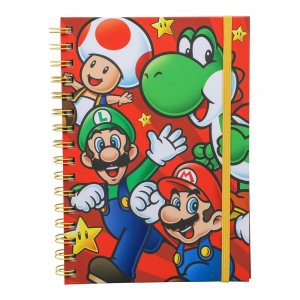 Anteckningsbok - Super Mario