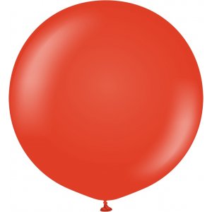 Ballonger enfärgade - Premium 90 cm - Red - 2-pack