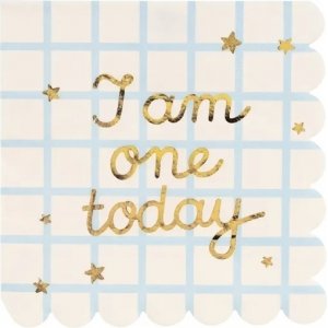 Servetter - I am one today 12-pack