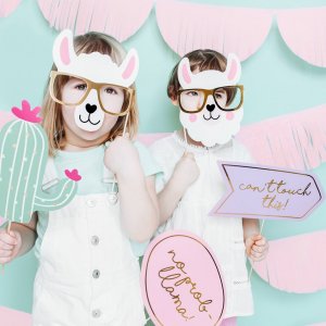 Photo booth - Lalala Llama - 5-pack