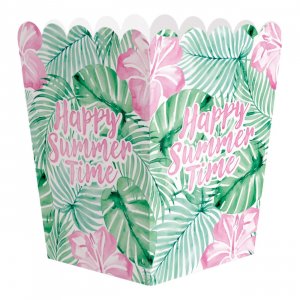 Snacksbägare - Happy Summer Time - 8-pack