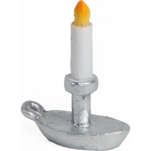Miniföremål - Ljusstake - Silver
