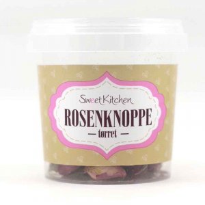 Ätbara äkta blommor - Rosenknoppar - SweetKitchen - 10g