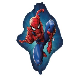Folieballong - Stor - Spiderman - 88x68 cm