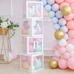 Ballongdekoration - Babyklossar - Vita