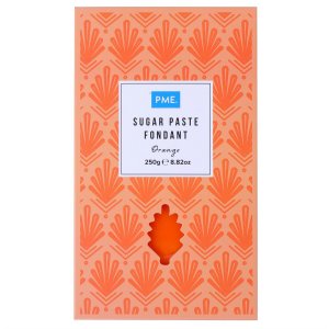 Sugarpaste/Sockerpasta - Orange - PME - 250 g