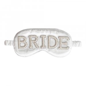 Ögonmask - Bride To Be - Vit