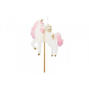 Tårtljus - Unicorn - 9 cm