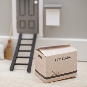 Miniflyttlåda - 3-pack - Nissen flyttar in