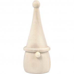 Träfigur - Nästomte - 16cm