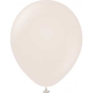 Ballonger enfärgade - Premium 30 cm - White Sand - 10-pack
