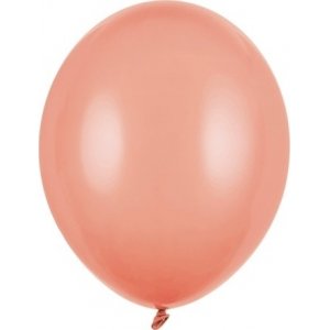 Pastellballonger - Premium 27 cm - Peach - 10-pack