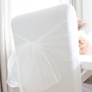 Stolsrosetter - Organza